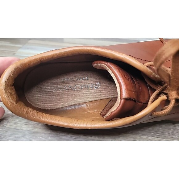 Cole Haan GrandPro Men's Size 11 Brown Leather GrandOs Comfort Sneaker Lace Up - Picture 11 of 13